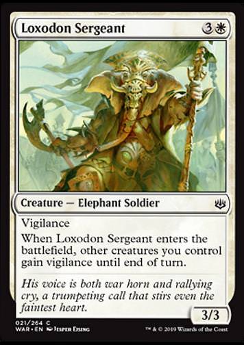 Loxodon Sergeant (Loxodon-Feldwebel)